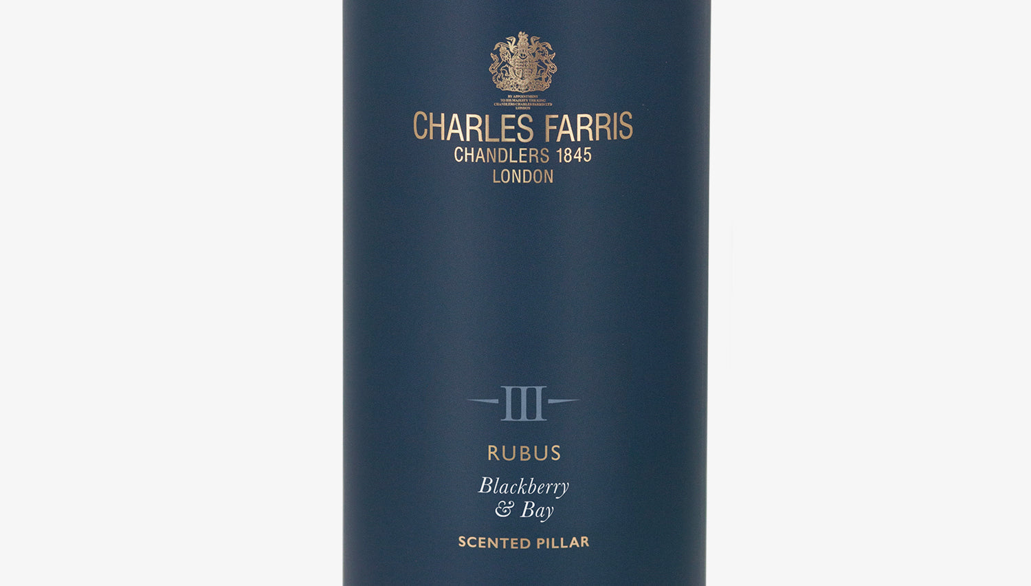 Rubus Scented Pillar Candle.