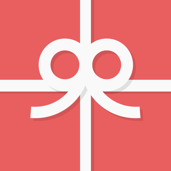 Gift card symbol