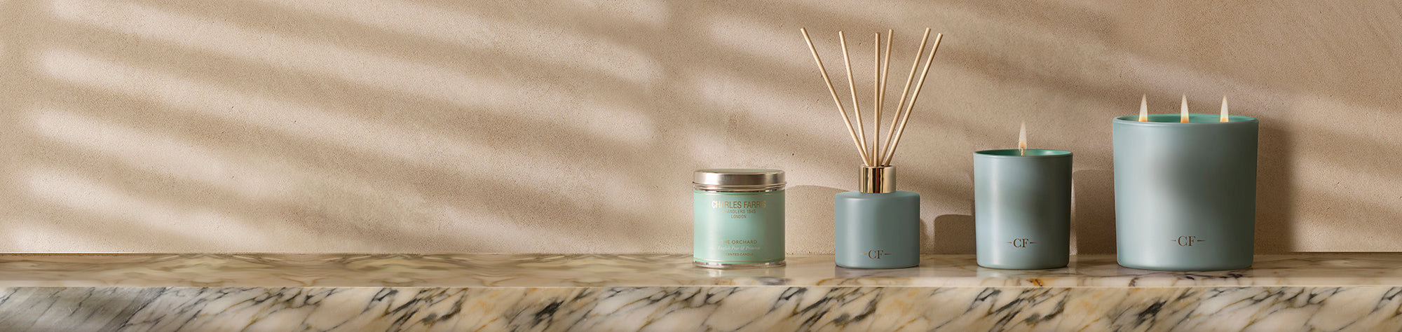 Charles Farris Candles Diffusers and Room Sprays
