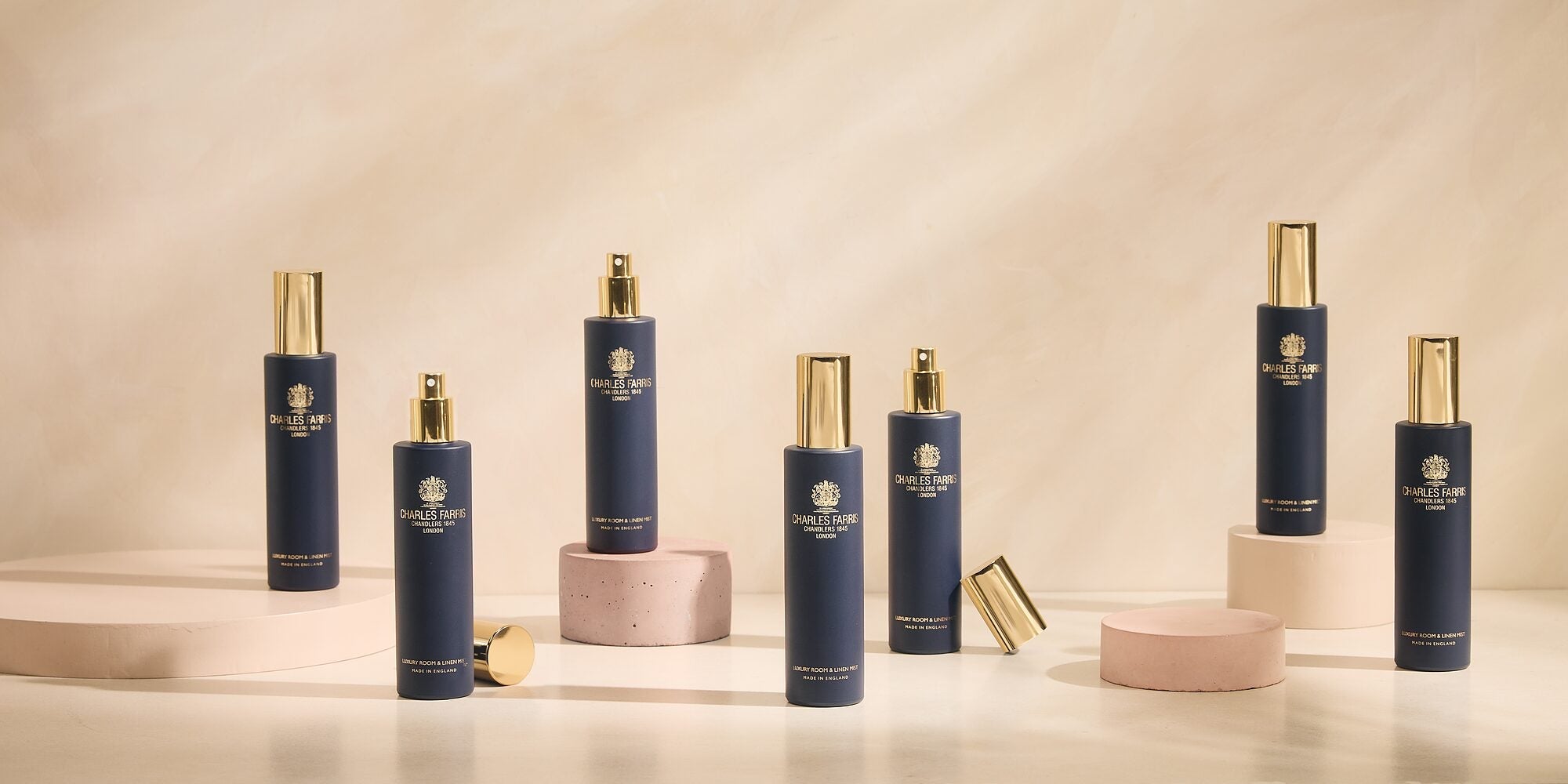 Charles Farris scented room spray mist collection