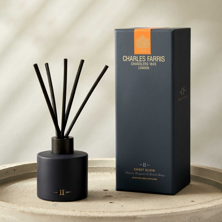 Sweet Elixir Reed Diffuser | Mimosa, Bergamot & British Honey
