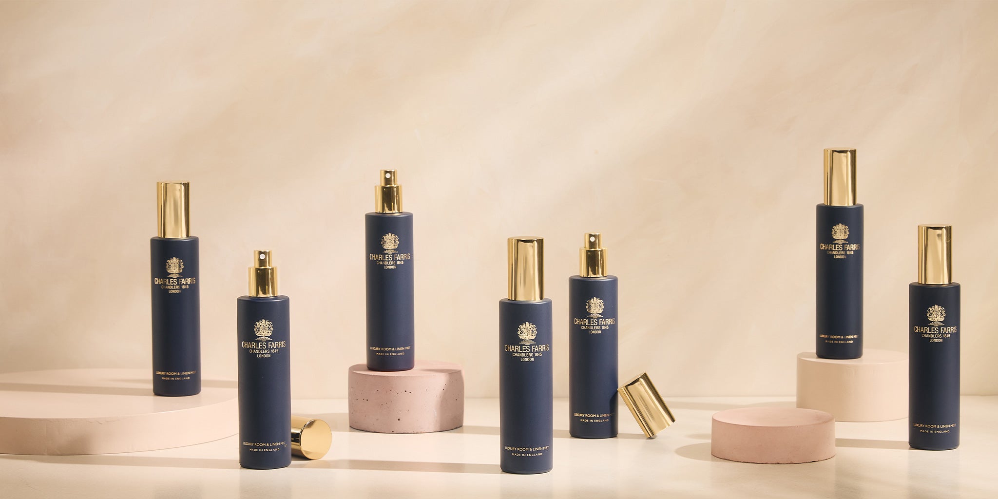 Charles Farris scented rooms sprays home fragrance mists