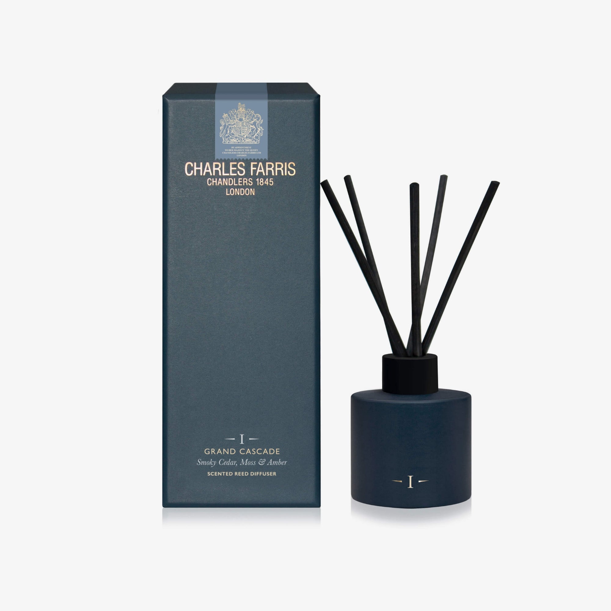 Charles Farris diffuser with packaging on a white background