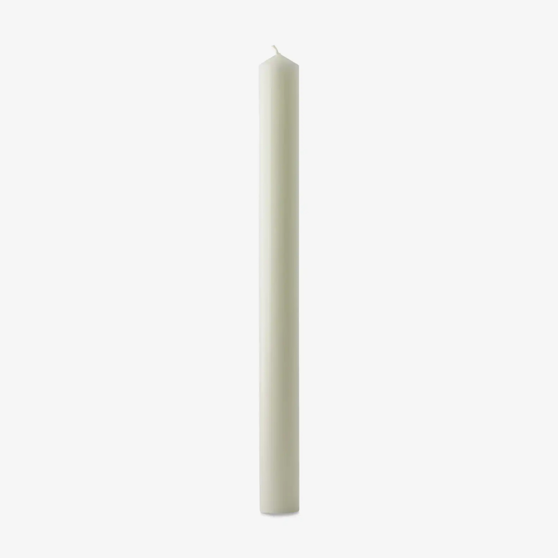 ivory coloured dinner candle