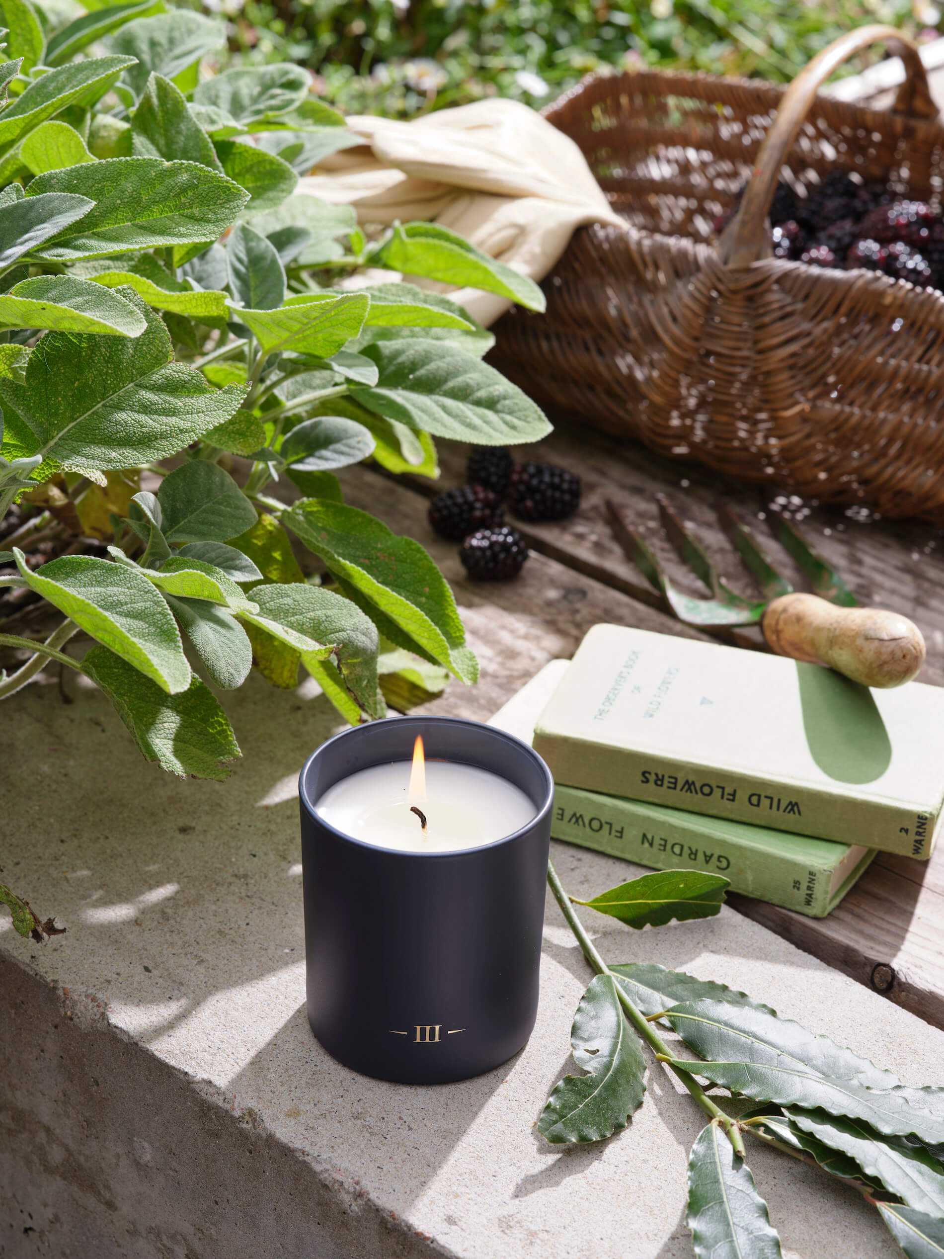 Rubus scented candle