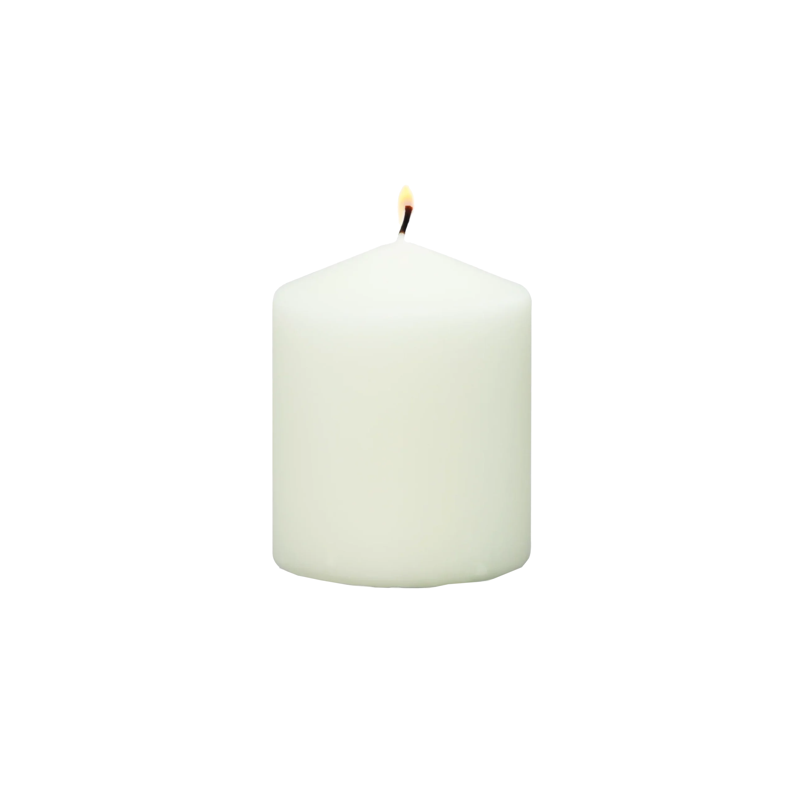ivory pillar candle
