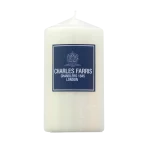 3 inch ivory pillar candle