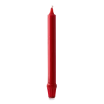 red royal fluted candle