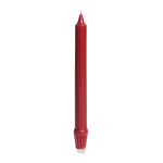 red royal fluted candle