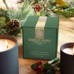 Charles Farris Winter Evergreen Candle Box