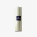 ivory pillar candle