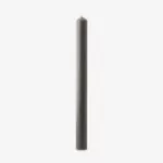 grey coloured dinner candle