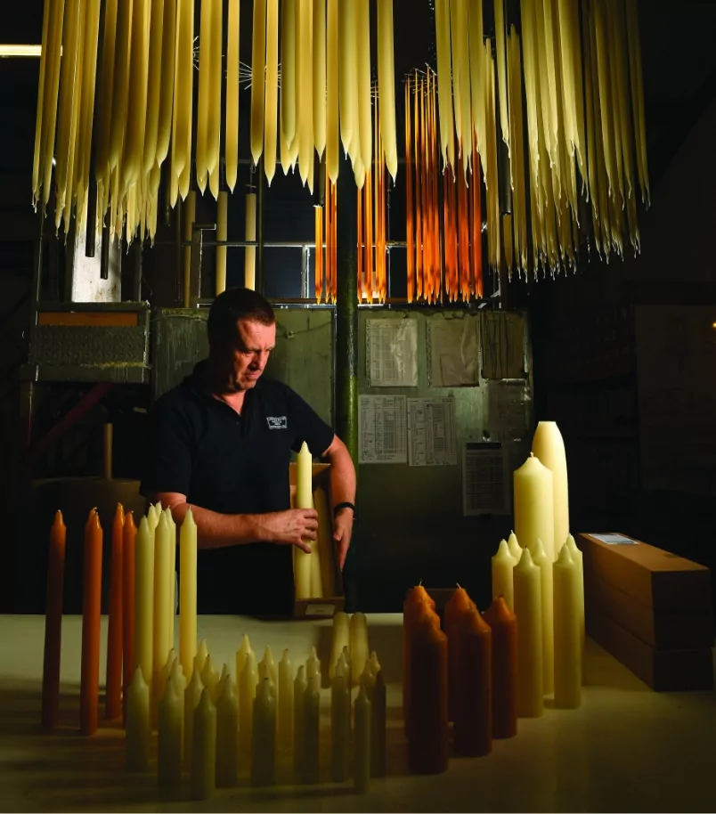 making candles