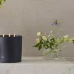 3 wick scented candle