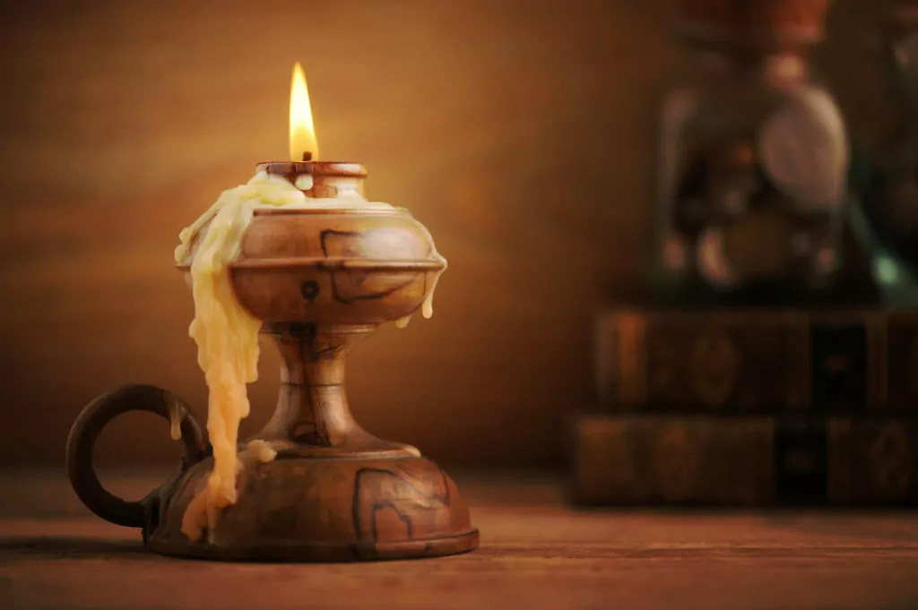 candle melting