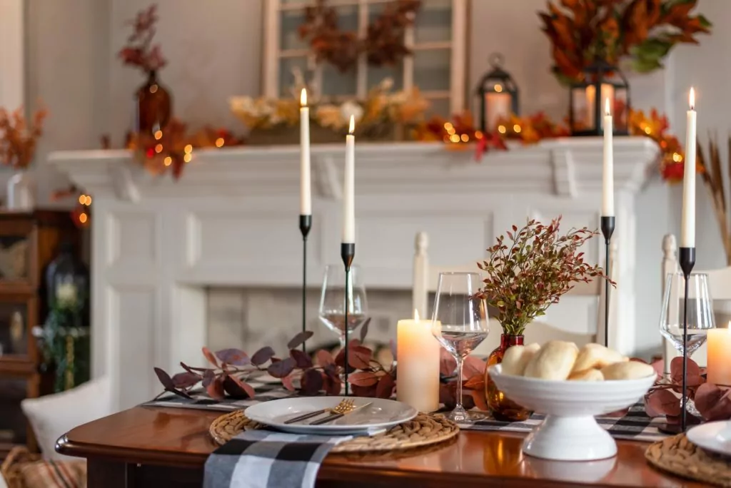 scented dining candles