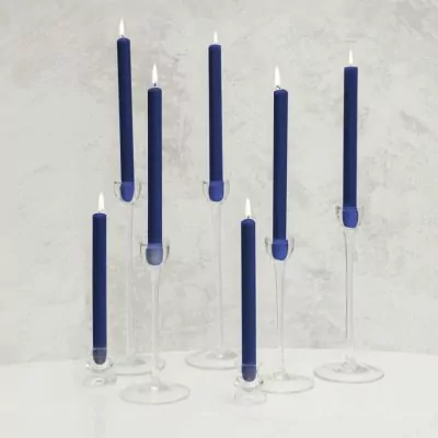 blue candles